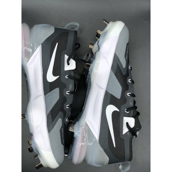 Nike Force Zoom Trout 9 Elite Metal Black Baseball Cleats FB2906-001, Mens Sz8 main image 4